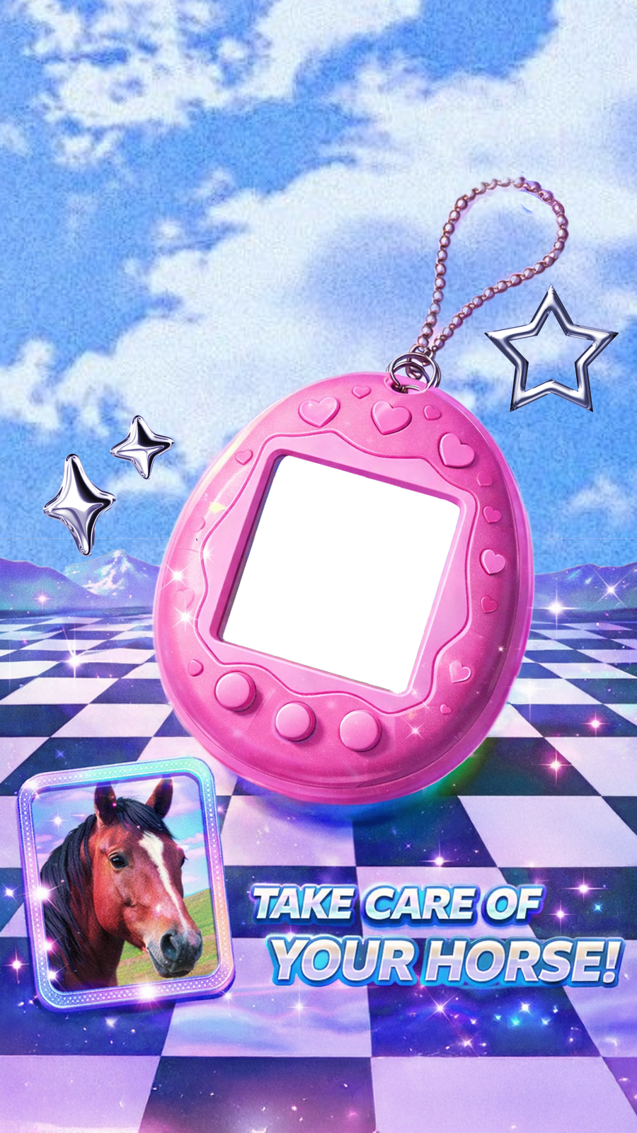 Pink Tamagotchi by HORSES4EVER